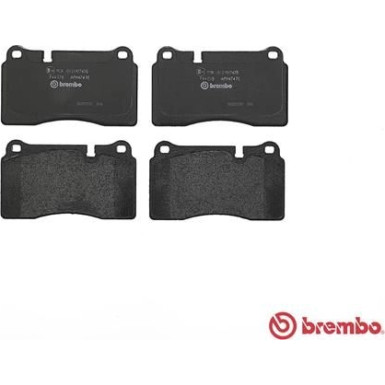 Brembo | Bremsbelagsatz, Scheibenbremse | P 44 018