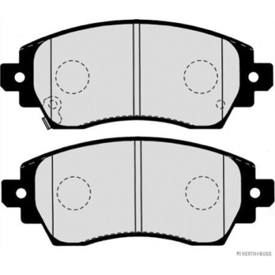 Herth+Buss Jakoparts | Bremsbelagsatz, Scheibenbremse | J3602089