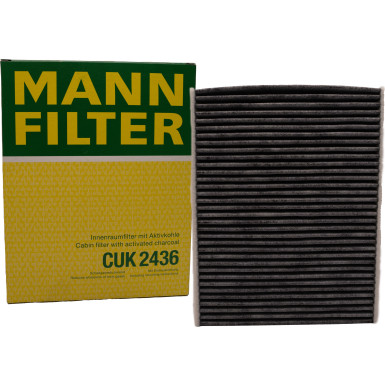 MANN-FILTER CUK 2436 Innenraumfilter, Aktivkohlefilter