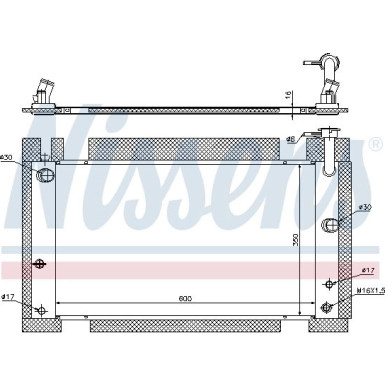 Nissens | Kühler, Motorkühlung | 646809