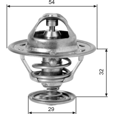 Gates | Thermostat, Kühlmittel | TH10981G1