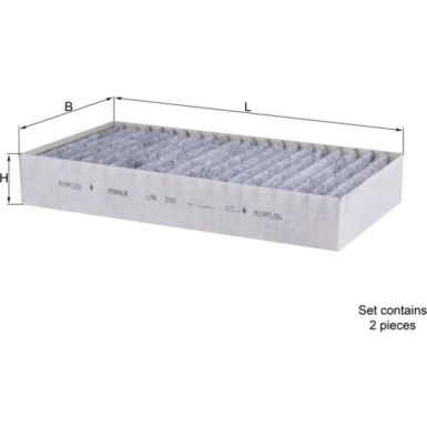 Knecht | Filter, Innenraumluft | LAK 295/S