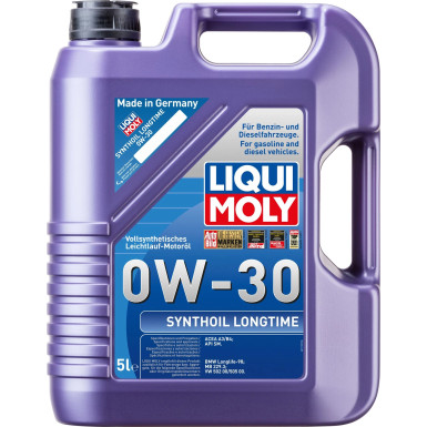 LIQUI MOLY 1172 Synthoil Longtime 0W-30 Motoröl, 5L