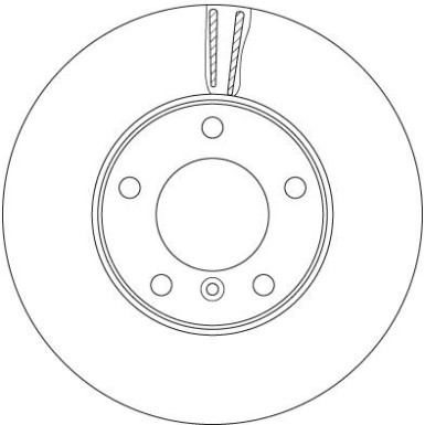 TRW | Bremsscheibe | DF6478S