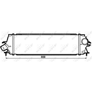 NRF | Ladeluftkühler | 30271