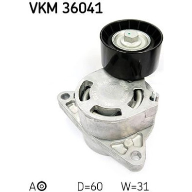 SKF | Spannrolle, Keilrippenriemen | VKM 36041