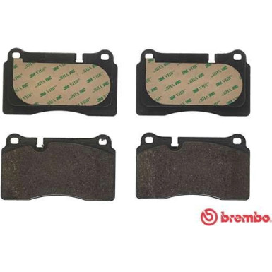 Brembo | Bremsbelagsatz, Scheibenbremse | P 85 116