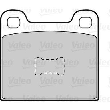 Valeo | Bremsbelagsatz, Scheibenbremse | 301099