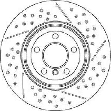 TRW | Bremsscheibe | DF6601S