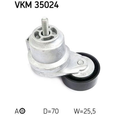 SKF | Spannrolle, Keilrippenriemen | VKM 35024