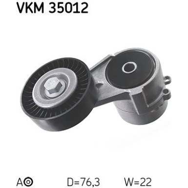 SKF | Spannrolle, Keilrippenriemen | VKM 35012