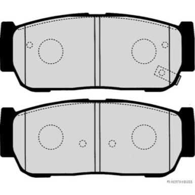 Herth+Buss Jakoparts | Bremsbelagsatz, Scheibenbremse | J3610403