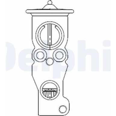 Delphi | Expansionsventil, Klimaanlage | CB1018V