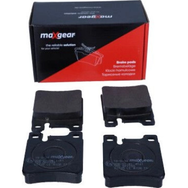 Maxgear | Bremsbelagsatz, Scheibenbremse | 19-0404