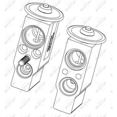 NRF | Expansionsventil, Klimaanlage | 38372