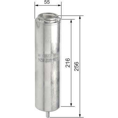 BOSCH | Kraftstofffilter | F 026 402 824