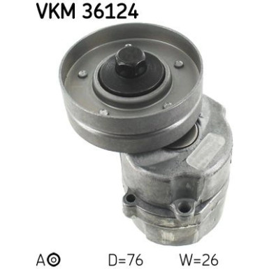 SKF | Spannrolle, Keilrippenriemen | VKM 36124