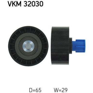 SKF | Umlenk-/Führungsrolle, Keilrippenriemen | VKM 32030