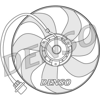 Denso | Lüfter, Motorkühlung | DER32001