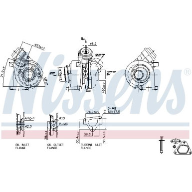 Nissens | Lader, Aufladung | 93255