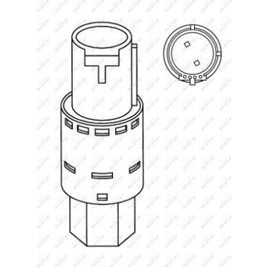 NRF | Druckschalter, Klimaanlage | 38917