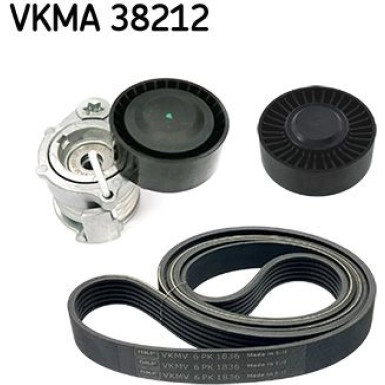 SKF | Keilrippenriemensatz | VKMA 38212