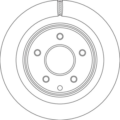 TRW | Bremsscheibe | DF4745