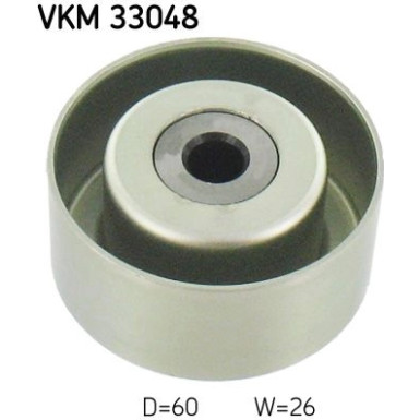 SKF | Umlenk-/Führungsrolle, Keilrippenriemen | VKM 33048