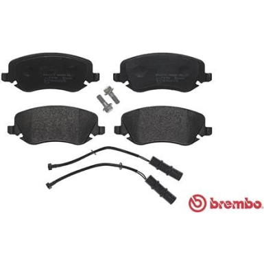 Brembo | Bremsbelagsatz, Scheibenbremse | P 23 088