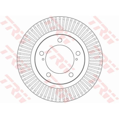 TRW | Bremsscheibe | DF6239S