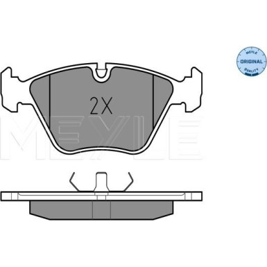 Meyle | Bremsbelagsatz, Scheibenbremse | 025 209 6820