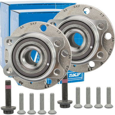 2x SKF VKBA 3643 Radlagersatz mit integriertem ABS-Sensor