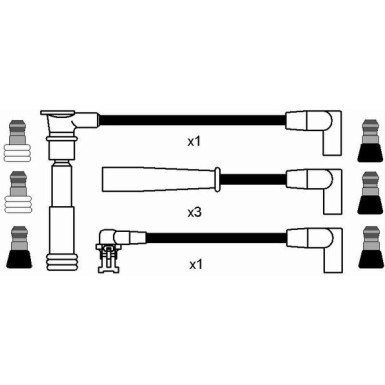 NGK | Zündleitungssatz | 8510