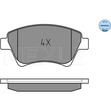 Meyle | Bremsbelagsatz, Scheibenbremse | 025 239 3018