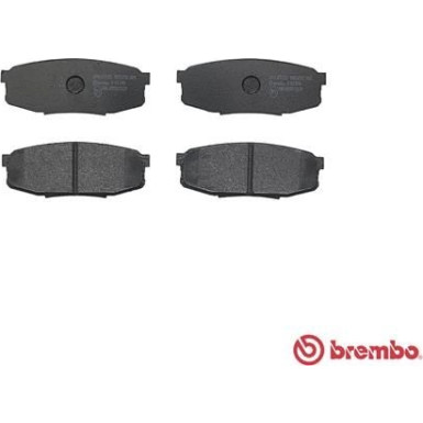 Brembo | Bremsbelagsatz, Scheibenbremse | P 83 098