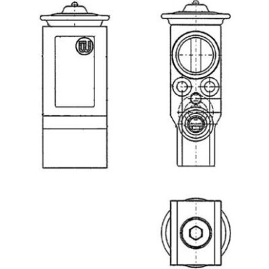 Mahle | Expansionsventil, Klimaanlage | AVE 61 000P