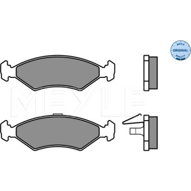 Meyle | Bremsbelagsatz, Scheibenbremse | 025 231 0315