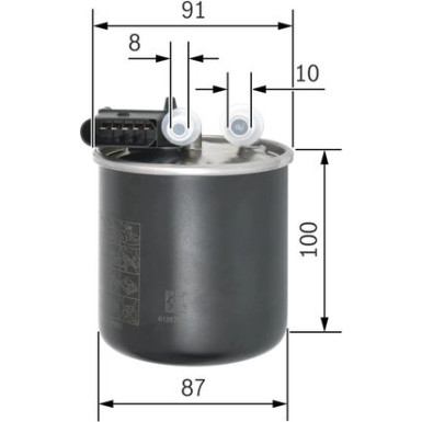 BOSCH | Kraftstofffilter | F 026 402 838