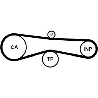 ContiTech | Zahnriemen | CT1131