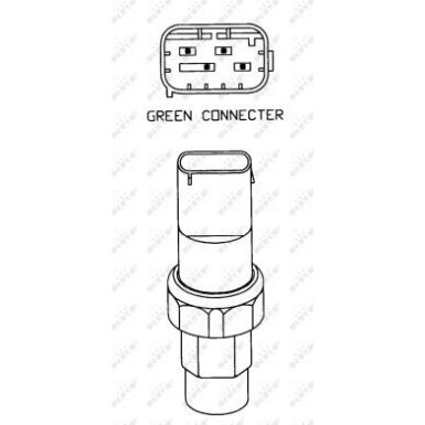 NRF | Druckschalter, Klimaanlage | 38925