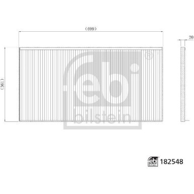 FEBI BILSTEIN 182548 Innenraumfilter