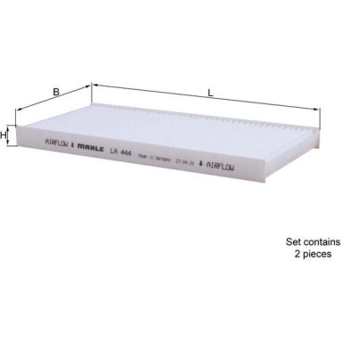 Knecht | Filter, Innenraumluft | LA 444/S