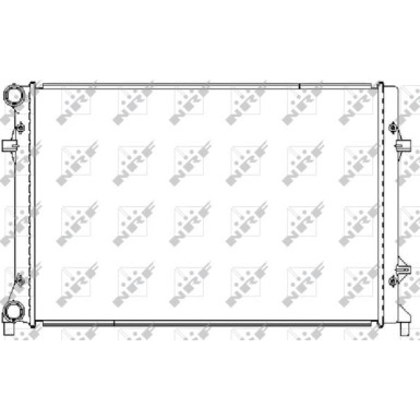 NRF | Kühler, Motorkühlung | 59211