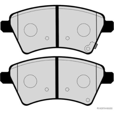 Herth+Buss Jakoparts | Bremsbelagsatz, Scheibenbremse | J3608031