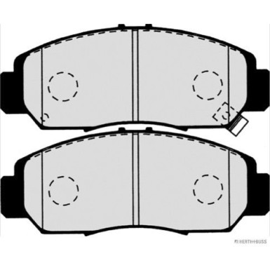 Herth+Buss Jakoparts | Bremsbelagsatz, Scheibenbremse | J3604051