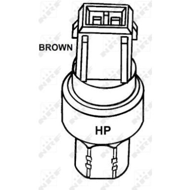 NRF | Druckschalter, Klimaanlage | 38913
