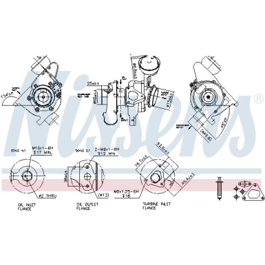 Nissens | Lader, Aufladung | 93192