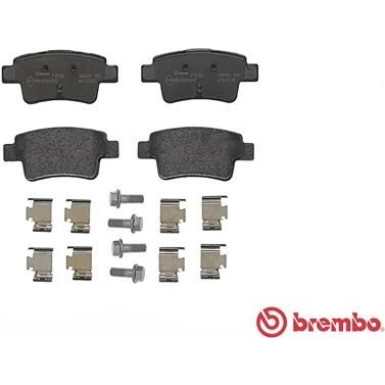 Brembo | Bremsbelagsatz, Scheibenbremse | P 23 104