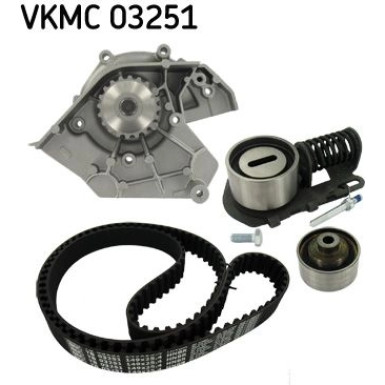 SKF | Wasserpumpe + Zahnriemensatz | VKMC 03251