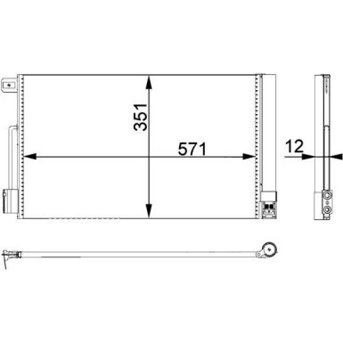 Mahle | Kondensator, Klimaanlage | AC 367 000P